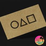 Squid Game Enrolment Business Card (Pack of 3) Inspired by Squid Game on Netflix | Squid Game Business Card Inspired By Netflix Show custom printed by Hollywood Prints