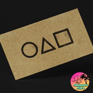 Squid Game Enrolment Business Card (Pack of 3) Inspired by Squid Game on Netflix | Squid Game Business Card Inspired By Netflix Show