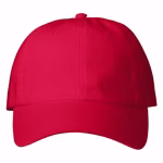 Red Vineyard Vines baseball cap customized with printed design or logo by Hollywood Prints.