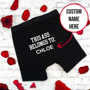 Custom your name here boxers. Custom boxer briefs, custom underwear for him