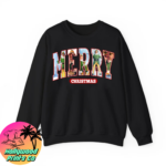 Elf Merry Christmas Sweater | Festive Christmas Movie Shirt custom printed by Hollywood Prints