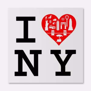 I Love New York DTF Transfer