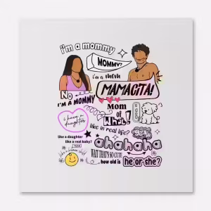 Funny love island mamcita DTF transfer