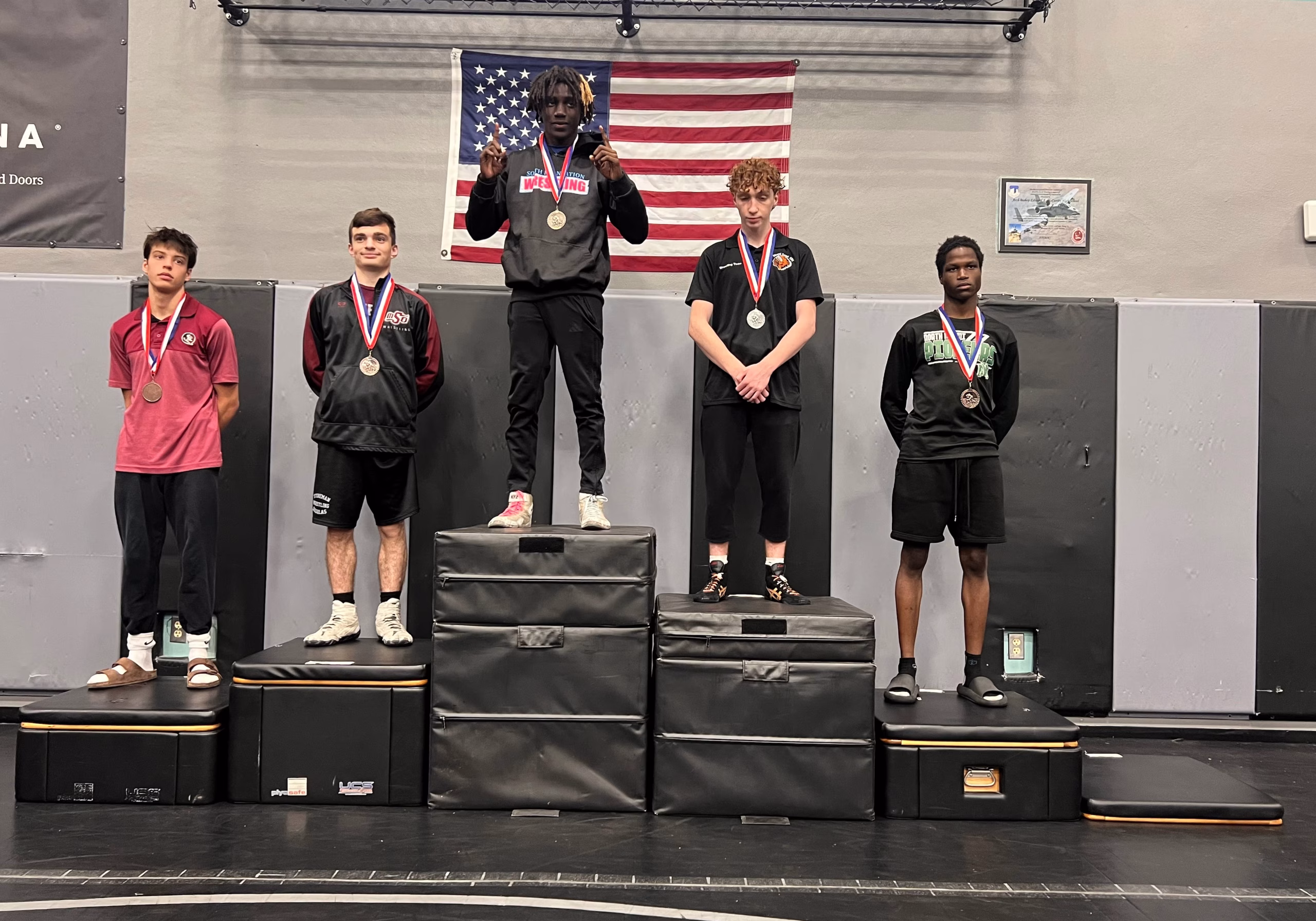 113 lbs podium photo
