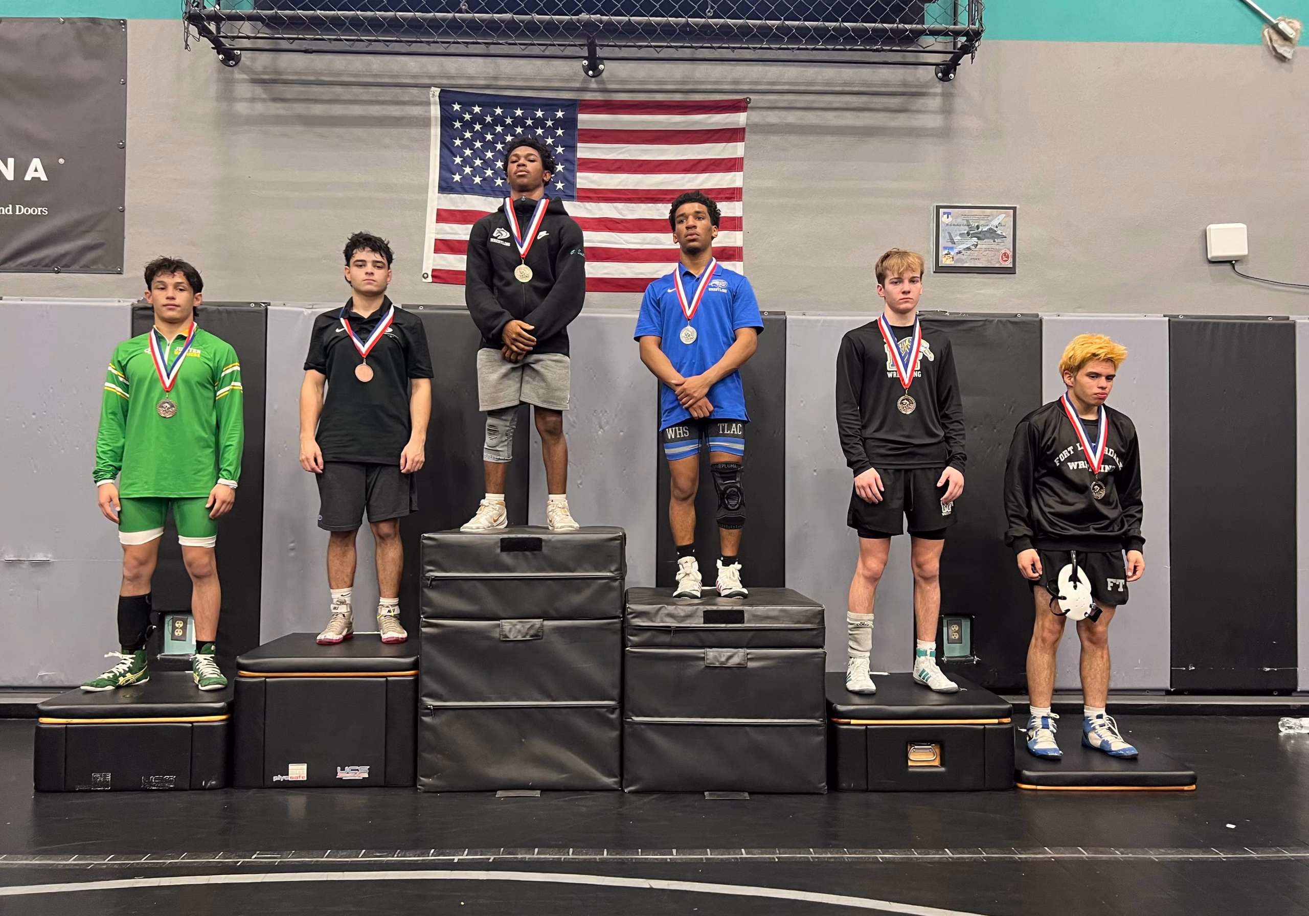 126 lbs podium photo