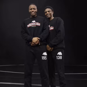 Custom Wrestling Warmup Set (Personalized Team Sweater & Sweatpants)